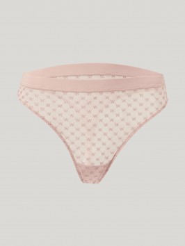 Sheer Logo String Sheer Logo String