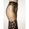 Floral Lace Suspender Tights