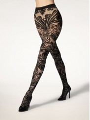 Paisley Tattoo Tights